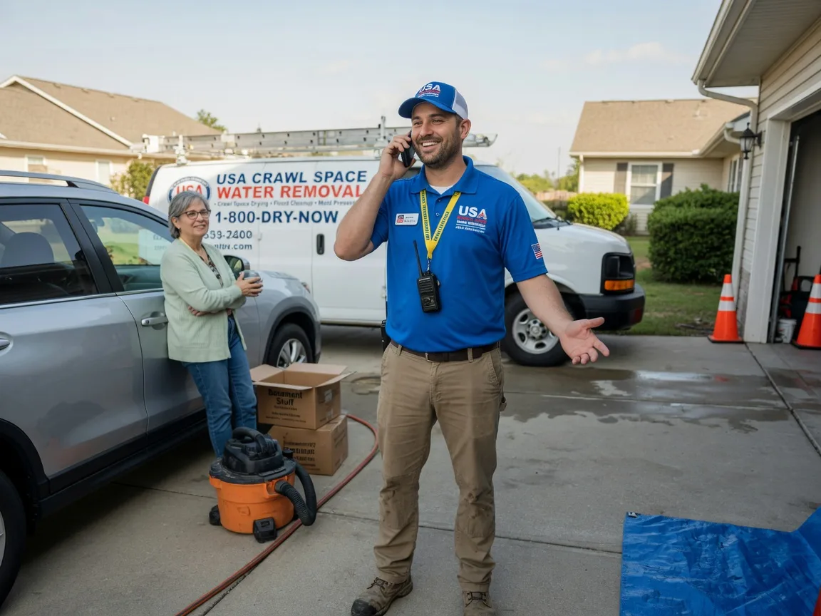 Crawl Space Water Removal Wales, WI FAQs